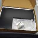 NATURE'S SOURCE Corner Floating Shelves with Invisible Brackets, Corner Shelves Wall Mounted Set of 3, Bedroom Bathroom Kitchen Living Room Office- Gothic Style, 16.6" x 6" (Black)