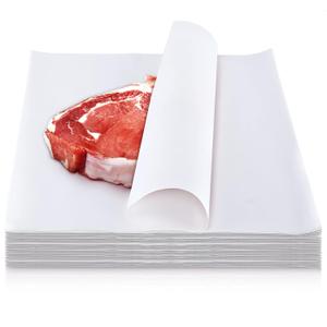 Sublimation White Butcher Paper Disposable Butcher Paper Sheets Square Meat Sheet Precut No Wax for Heat Press, Wrapping Meat, Art Project(100 Pieces,16 x 12 Inches)