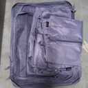 BAGAIL 10 Set Packing Cubes Various Sizes Packing Organizer for Travel Accessories Luggage Carry On Suitcase-Grey