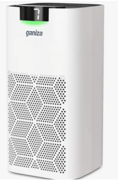 Ganiza Air Purifiers For Home Large Room, 1570ft² Coverage, H13 HEPA Air Purifiers for Pets with PM2.5 Monitor, 23db Air Purifiers for Bedroom Remove Pet Hair Dander Pollen Smoke Dust Odor Eliminator White