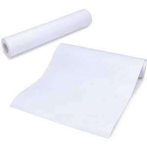 ESSENTIAL 2 Rolls Easel Paper Roll 12 Inch x 75 Feet, White Drawing Paper for Kids, Bulletin Board Paper, Without Glue, Blank Coloring Roll for Paints, Wall Art and Gift Wrap