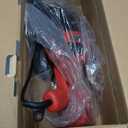 POPULO 120V Auto Feed Drain Auger,23 FT Drain Snake Suitable For 3/4"-2" Pipes For Unclogging Sinks,Shower Floor Drain and Outdoor Drain Pipe.Plumbers Snake Cleaner Include Glove,Cloth Bag