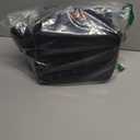 Mancro Breastmilk Cooler Bag with Ice Pack, Fits 6 Baby Bottles Up to 9 Ounce Insulated Baby Bottle Bag, Breast Milk Cooler on The go with Strap, Bottle Storage Bag for Nursing Mom Daycare, Black