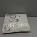 H.VERSAILTEX Curtains 96 inches Long Linen Curtains/Natural Linen Blended Sheer Curtain/Panels/Drapes for Living Room, Home Decorative Privacy Window Treatment Nickel Grommets, Natural