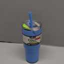 Reduce COLD1 Stainless Steel O' ahu Blue 24oz Cold Tumbler Cup w/ Straw
