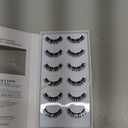 The Flirt (1.0) Natural Lashes, Natural Lash Clusters for Women, Salon Quality At Home Eyelashes Extension Kit, 6 Lash Sets, No Lash Glue Included