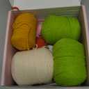 MAGIMUSE Crochet Kit for Beginners, Crochet Starter Kits, Amigurumi Craft Knitting Crocheting Kits with Step-by-Step Video Tutorials, 6 Pack Hanging Potted Plants Family(40%+ Yarn