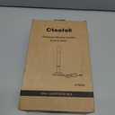 otnofok Window Candles with Sensor Dusk to Dawn Electric Corded, 9.6'' Plug-in LED Window Candle Lights with Black Holder and 6ft Cord, Christmas Candles for Windows Decoration, UL Listed, 4 Pack