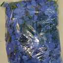 FagusHome Silk Hydrangea Heads 36 Pcs Artificial Flowers Heads and 3 Dozens Stems Fake Hydrangea Flowers with Stems for Home Wedding Decor (Dark Blue)