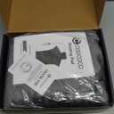 CooCoCo HSA Approved Heating Pad for Back Pain Relief, FSA Eligible Items Only, Electric Heat Pad for Neck Shoulders, Auto Off, Moist Heating, 24"x33", 10ft Cord, Gray