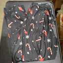 EKOUAER Christmas Pajamas 2 Pack L Black and Red