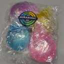 Jellyfish Squishy - 4 PCS Glitter Squeeze Jelly Fish Squishies Design 2026 Upgraded Sugar Pink Blue Yellow Purple for Adults & Teens Ultra Soft Stuff