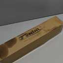 TONIAL Curtain Rods for Windows 20 to 53 Inch(1.6 to 4.4 ft), Telescoping Splicing 3/4 Single Rods 32 to 58 Inch(2.6-4.8ft), Christmas Decorative Rod with Acrylic Diamond Finial, Champagne Gold