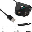 Joso Keyboard and Mouse Adapter for Nintendo Switch, Switch Keyboard Adapter for Playing Fortnite, Apex, FPS, RTS, Plug and Play Mouse Converter for Xbox One/PS4 Support Custom Key Mapping