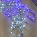 APPECK Permanent Outdoor Lights Pro 100ft, 72W RGBCW Eaves Lights with 72 LED Lights, 80lm, Cuttable, 111 Scene Modes, IP67 Waterproof Lighting for Halloween Decoration, Compatible with Alexa, Black