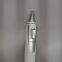 Ear and Nose Hair Trimmer Clipper - 2025 Professional Painless Eyebrow & Facial Hair Trimmer for Men Women, Battery-Operated Trimmer with IPX7 Waterproof, Dual Edge Blades for Easy Cleansing White