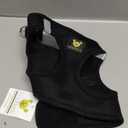 EcoBark Step in Dog Harness - Eco-Friendly Dog Harnesses for XS, Small, and Medium Breed Dogs - Reflective and Adjustable Body Halter Vest - Soft Luxurious Mesh Toy Breed Harness (Black, Medium) (Medium-11 to 17 lbs-Chest Up to 16 in (Pack of 1))