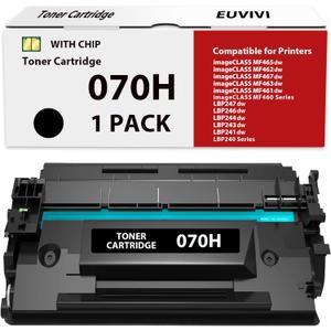 070H Toner Cartridge Replacement Compatible for Canon 070H 070 Toner Cartridge for imageCLASS MF465dw MF462dw LBP246dw LBP247dw Printer (1 Pack)