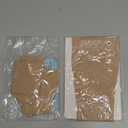 BSERA Calf Compression Sleeve Women, 2 Pairs 20-30mmHg Footless Compression Socks for Swelling Shin Splints Varicose Veins (Medium (4 Count), Nude/Beige)