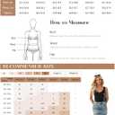 Imily Bela Womens Rib Knitted Tank Tops Crew Neck Summer Tops Sleeveless Going Out Camis Casual Loose Fit 2025 (X-Large, Khaki)