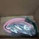 Cxtiy Steering Wheel Cover for Women Leather Universal Steering Wheel Covers for Car 15 inch (Pink)