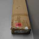 Art3d 48 x 96 Inch Natural Bamboo Wall Panel for Interior Wall Decor, Flexible Pole Wrap Wainscoting Wall Cladding Paneling for Living Room, Bedroom, Office, Kitchen Island, Light-carbonized