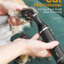 oneisall Cat Clippers and Paw Trimmer 3 in 1 Cat Grooming Kit,Cat Clippers for Matted Hair,Cordless Kitty Shaver for Matted Long Hair,2 Speed Pet Clippers