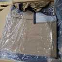 GarveeHome Oversized Leather Recliner Chair, Extra Wide Manual Recliner for Adults, Lazy Chair with 1.5X Sponge Comfort Arm and Back for Living Room, Bedroom, Nursing Room