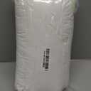 Toddler Pillow with Pillowcase - 13x18 My Little Dreamy Kids Travel Bed Pillows for Sleeping, Organic Cotton Small Pillowcase, Soft & Breathable, Machine Washable, Toddlers 2-5 Years Old (Soft White)