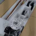 Ceiling Fans with Lights and Remote, 52 Inch Outdoor Ceiling Fan for Patios with Light 3 Downrods, 3 Blades Modern Ceiling Fan Noiseless Reversible DC Motor, Wood Fan for Farmhouse