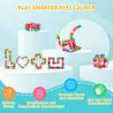 30 Pack Wacky Tracks Snap and Click Fidget Toys Bulk for Party Favors Puzzles Kids, Back to School Students Gift, Classroom Rewards, Birthday Goodie Bag Fillers, Rainbow Toys for Boys & Girls