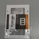 [2 Pack] BESTTEN 3-Gang Decorator Wall Plate, GFCI Outlet and Dimmer Switch Cover with 3 Decorator Openings, Standard Size, H4.53 x L6.38, Unbreakable Polycarbonate, UL Listed, White