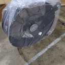 Amazon Basics 30" 300W High-Velocity, Heavy-Duty Industrial Fan, Drum Fan, with UL-Certified Safety Compliance, 2 Speeds, Up to 12,480 CFM, 5.9-ft Power Cord, 2 Wheels, Metal Housing/Blades, Black