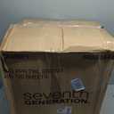 Seventh Generation Unbleached Paper Towels, 100% Recycled Paper, 6 Count, Pack of 4