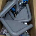 SPACECARE Mini Fridge Stand Furniture Dolly Mobile Roller with 4 Locking Wheels-Base Adjustable Refrigerator Washing Machine Stand Moving Cart- Appliance Dolly Cart Roller Pedestal -Grey (Gray)