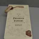 Preserved Flowers Bouquet with Bear, 3 Real Forever Flowers for Delivery, Long-Lasting Pink Eteranl Roses Bouquet Birthday Gifts for Women, Mother, Wife, Her