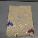 Magic Kingdom Tanks for Women Sequin Shirts Colorful Castle Graphic Sleveless Top Holiday Vacation Tank Tops (Small, Apricot)