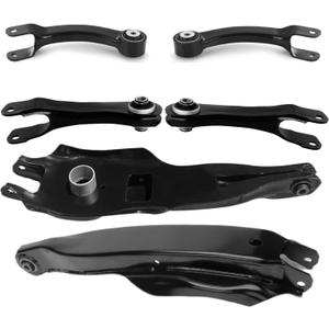 5090120AA Suspension Control Arm Kit Fits for Jeep Cherokee 2014-2022 and for Chrysler 200 2015-2017 5090041AB 5090110AA, Rear Lower Upper Link Arm Left & Right; RK643174 RK643129 RK643161