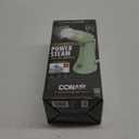 Conair Handheld Garment Steamer for Clothes - Power Steam: Small Size, Big Power - Great for Home, Office, or Travel with Dual Voltage for Worldwide Use, Mint Green