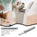 Cabilock Hydraulic Soft Close Damper for Trash can Accessories 2.91 Inch Silent Closing Mechanism Replacement Part for Office and Home Garbage Bins