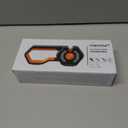 6-Stage Knife Sharpener - Premium Kitchen Knife Sharpeners - Adjustable Handheld Manual Knife Sharpeners for Kitchen Knives, Scissor and Chef Knife.Easy for beginners to use (ORANGE)