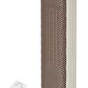 25" Space Heaters For Indoor Use Large Room, Electric Heaters For Indoor Use with Thermostat, Oscillating Room Heaters with Timer, Remote Control, Overheat Protection Tower Heater for Bedroom (Beige)