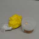 Yellow Popcorn Foam Slime, Stretchy, Non-Sticky Slime Kit for Kids, Thick and Glossy Textured Slime Birthday Gift & Cute Toy Party Favors for Girls & Boys