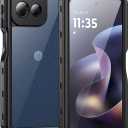 Lanhiem for Moto G 2026 / G Play 2026 5G Case, IP68 Waterproof Dustproof Shockproof Case with Built-in Screen Protector, Full Body Underwater Protective Cover for Moto G 2026 / G Play 2026 5G, Black