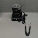 Coal Burner, Coal Burner Electric Charcoal Starter Multipurpose Charcoal Burner Faster Electric Stove With Detachable Handle,Stainless Steel Grill & Rack Coal Burner for Cubes