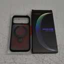 TORRAS Ostand Magnetic for iPhone 17 Pro Max Case, Fit for MagSafe, Sturdy Stand, Military Grade Drop Tested, Camera Control, Translucent Slim Soft Edge Case for iPhone 17 Pro Max 6.9", Black