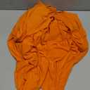 Wedding Arch Cover 6.6FT Spandex Fitted Arch Cover Round Top Stand Covers Stretchy Chiara Cover Backdrop Cover for Wedding Banquet Birthday Party Ceremony Baby Shower Decoration (Orange)