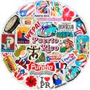 BulbaCraft Puerto Rico Stickers, Puerto Rican Stickers for Water Bottles and Laptop, Gifts for Women & Men