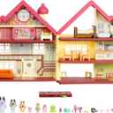 Bluey XL House Playset, Interactive Lights, Sounds & Dance Floor, 5.2 x 15.55 x 17.09 inches