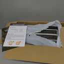 Elite Gourmet ECT-3100 Long Slot 4 Slice Toaster, Reheat, 6 Toast Settings, Defrost, Cancel Functions, Built-in Warming Rack, Extra Wide Slots for Bagels & Waffles, Stainless Steel & Black